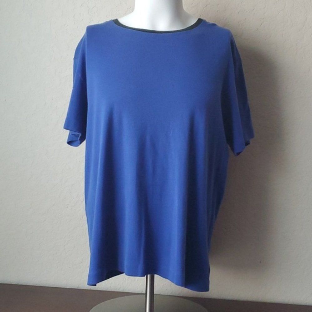 Vintage Polo by Ralph Lauren 100% Pima Cotton Ringer Tee - Size XL